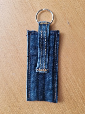 Sleutelhanger Denim