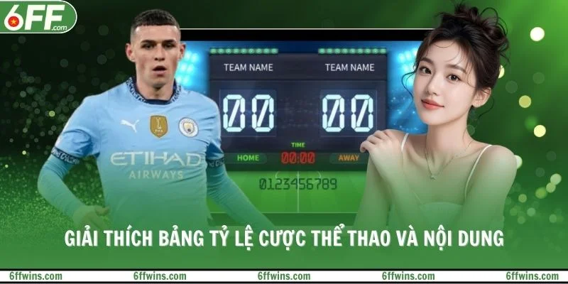 Giải thích bảng tỷ lệ cược thể thao và nội dung