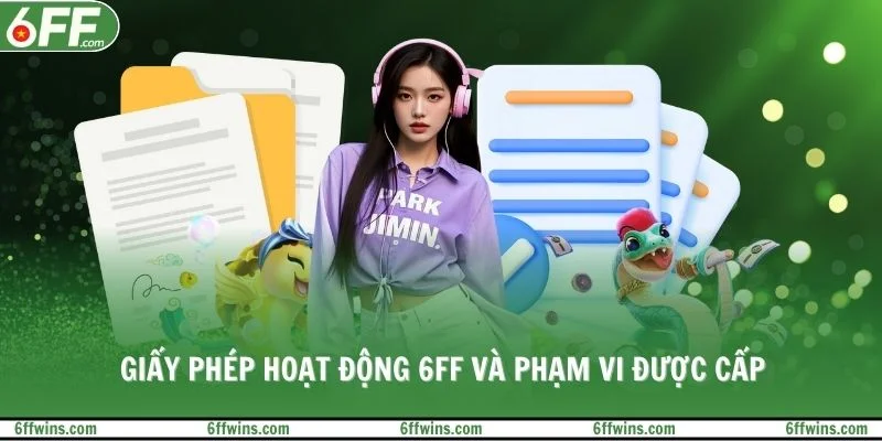 Giấy phép hoạt động 6FF và phạm vi được cấp